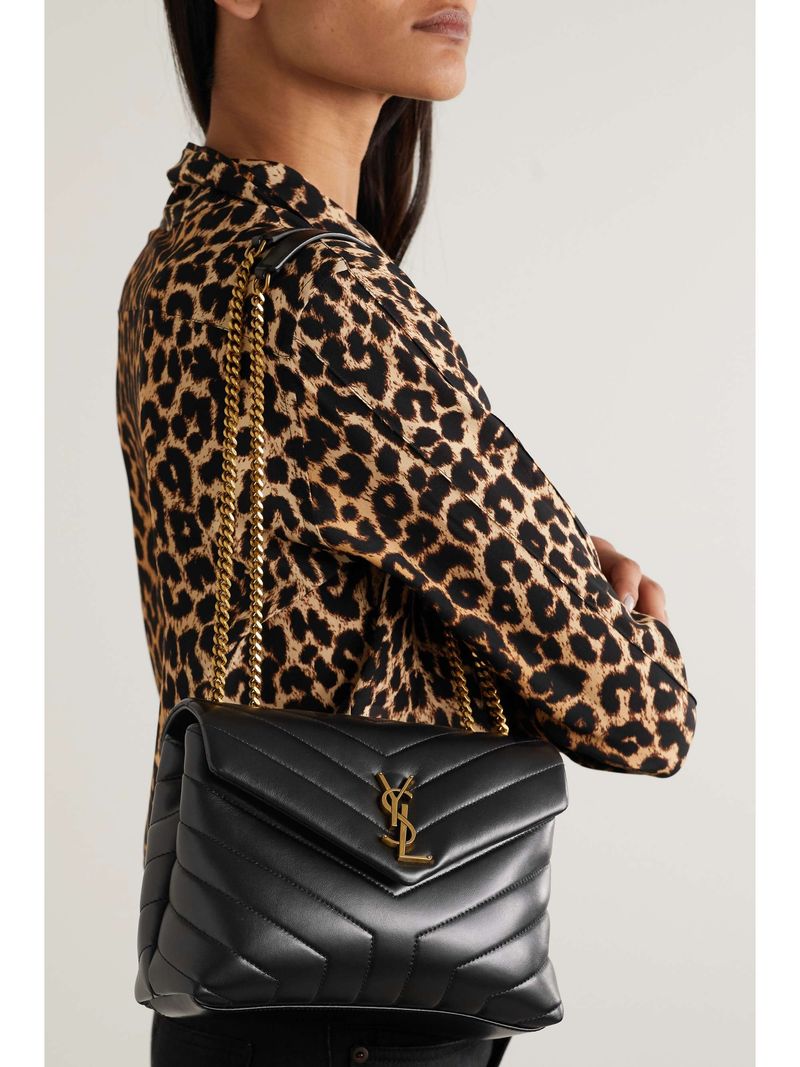 Saint Laurent Loulou Quilted Shoulder Bag