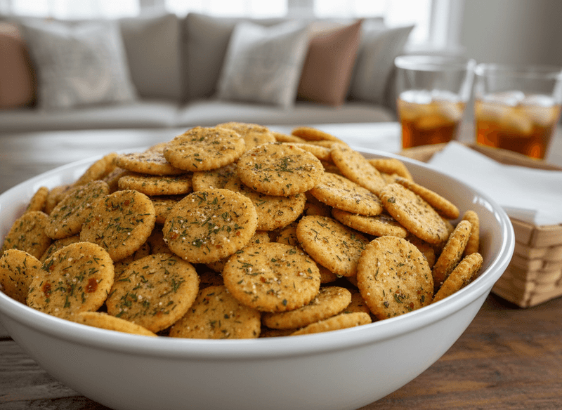 Ranch Oyster Crackers Snack Mix