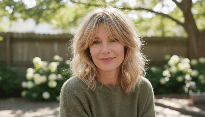 Shaggy Cut with Textured Ends