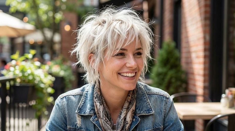 Shaggy Pixie with Wispy Ends
