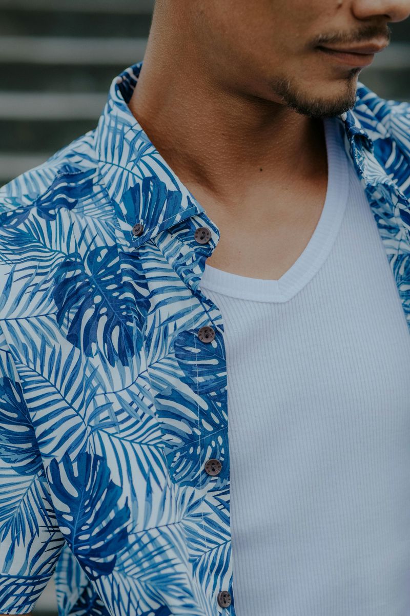 Shirts with Deep V-Necks, Wide Necklines, or Drapey Fabrics