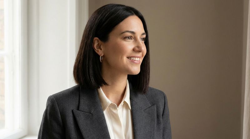 Shoulder-Length Blunt Bob