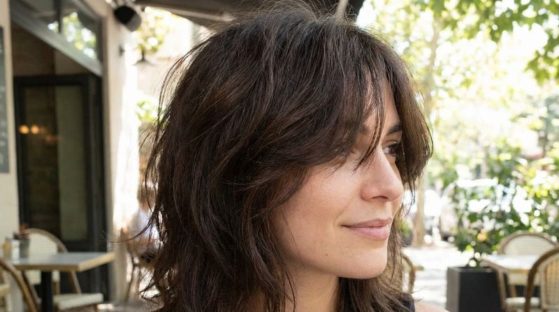 Side-Swept Bangs with Volume