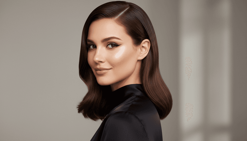 Side-Swept Style with Length