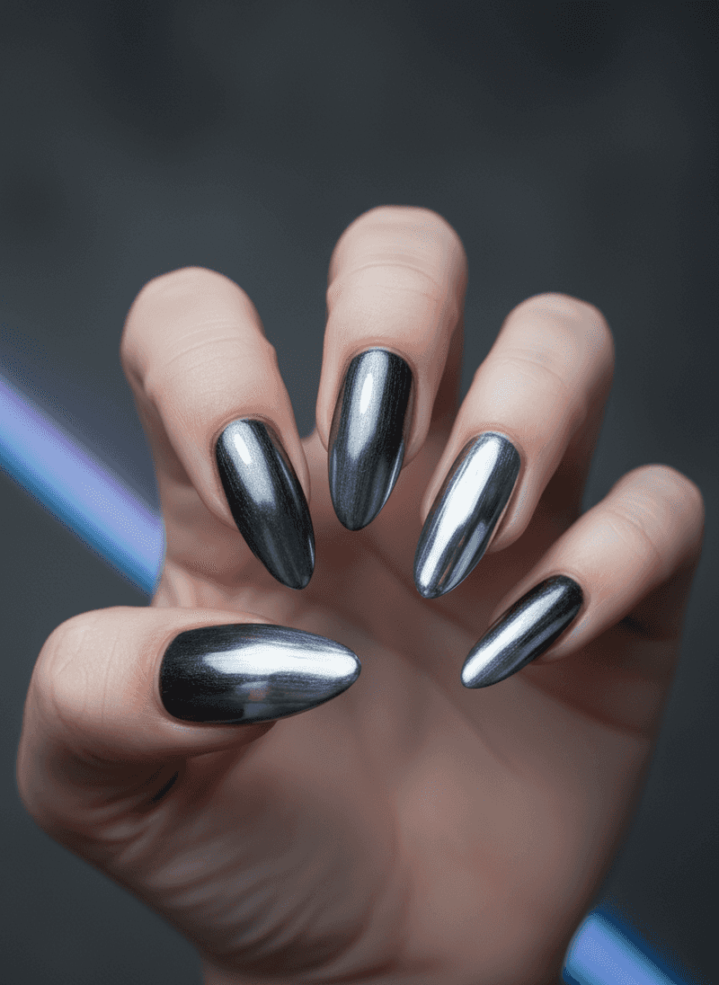 Gunmetal Gradient Ombré