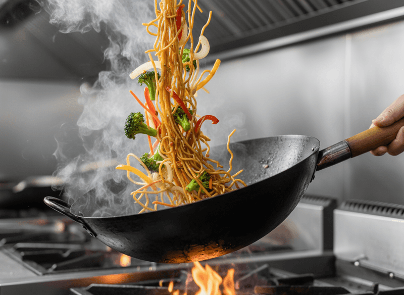 Stir-Fried Noodles with Mixed Veggies