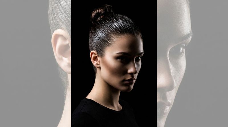 Slicked-Back Wet Look