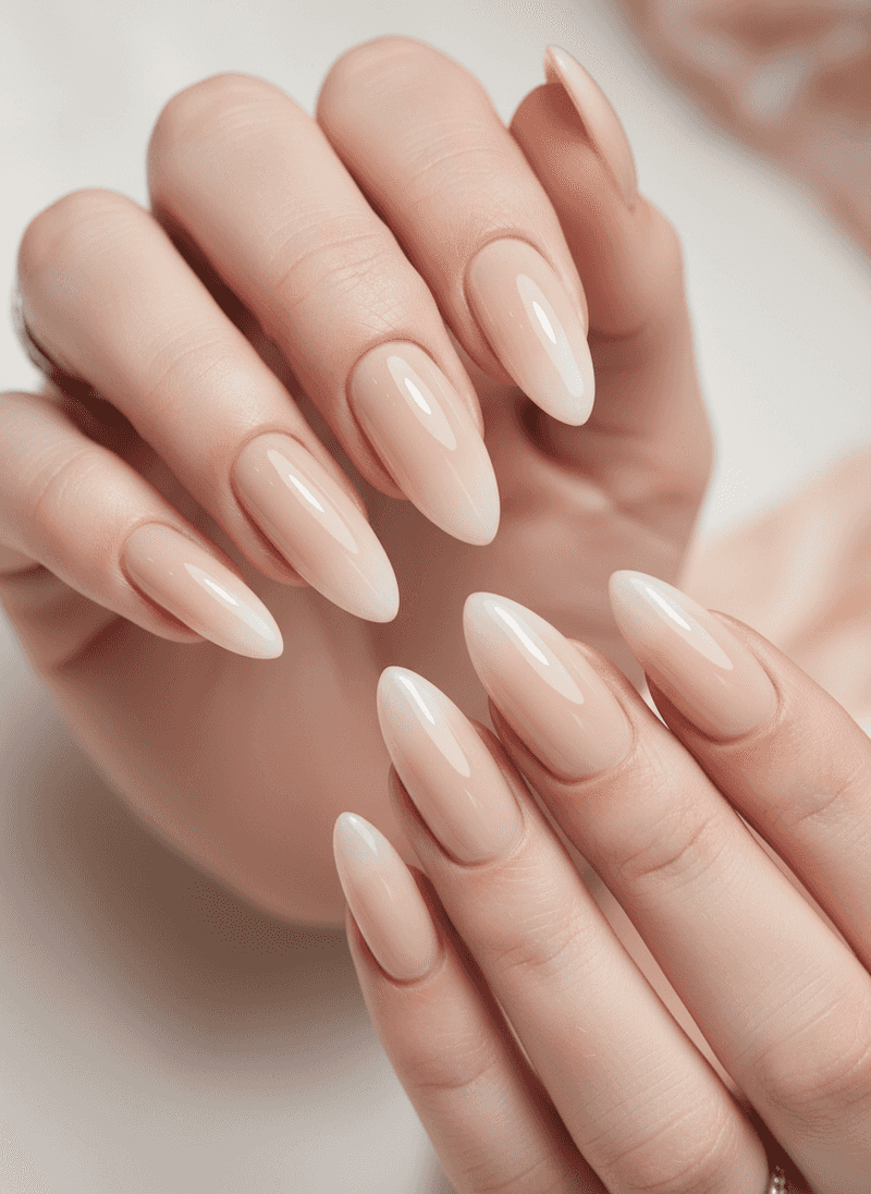 Soap Nails / Glass-Like Manicures