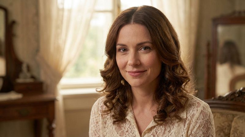 Soft Curls with Middle Part