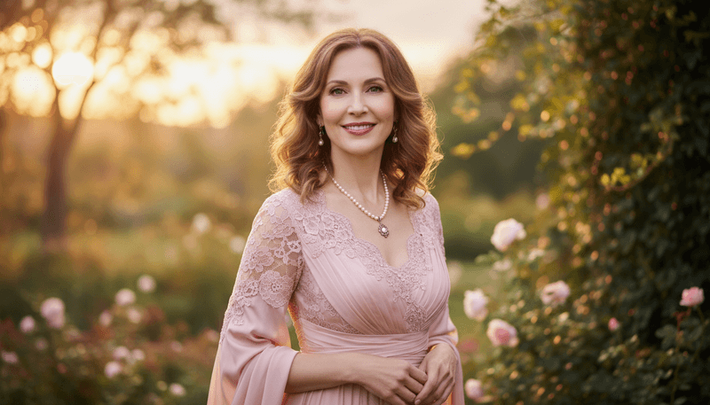 Soft Curls with Middle Part