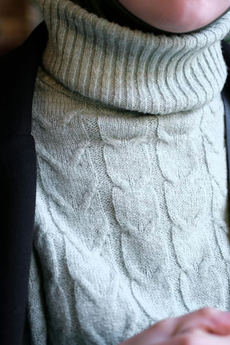 Cashmere or Chunky Knit Sweater
