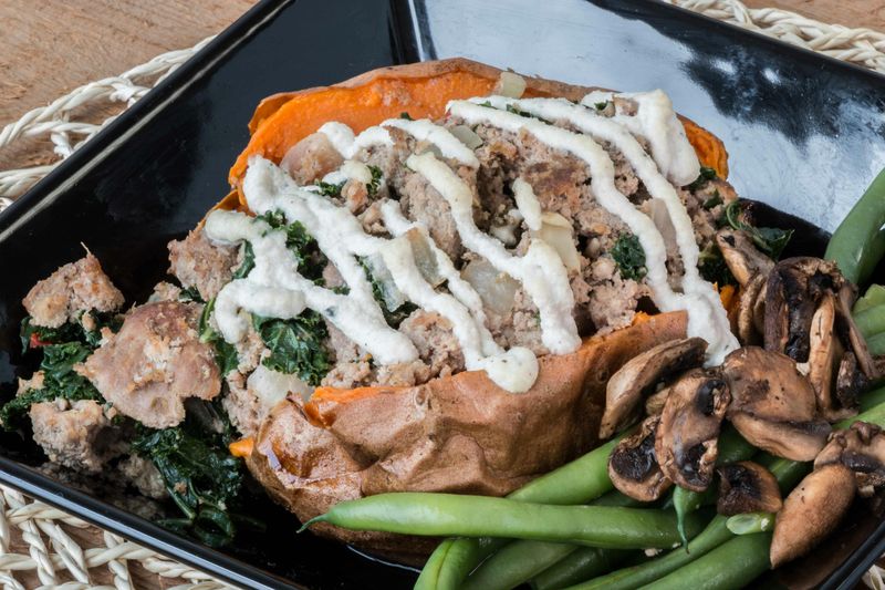 Stuffed Sweet Potatoes