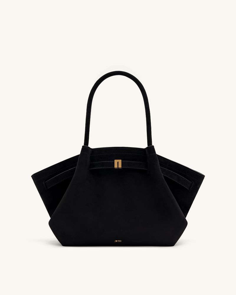 JW Pei Hana Medium Faux Suede Tote Bag