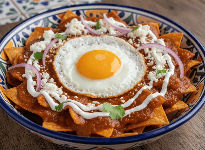 Chilaquiles Rojos