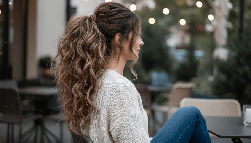 Textured Ponytail