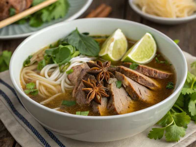 Thai Duck or Noodle Soup