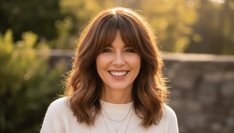 The Curtain Bang Combo