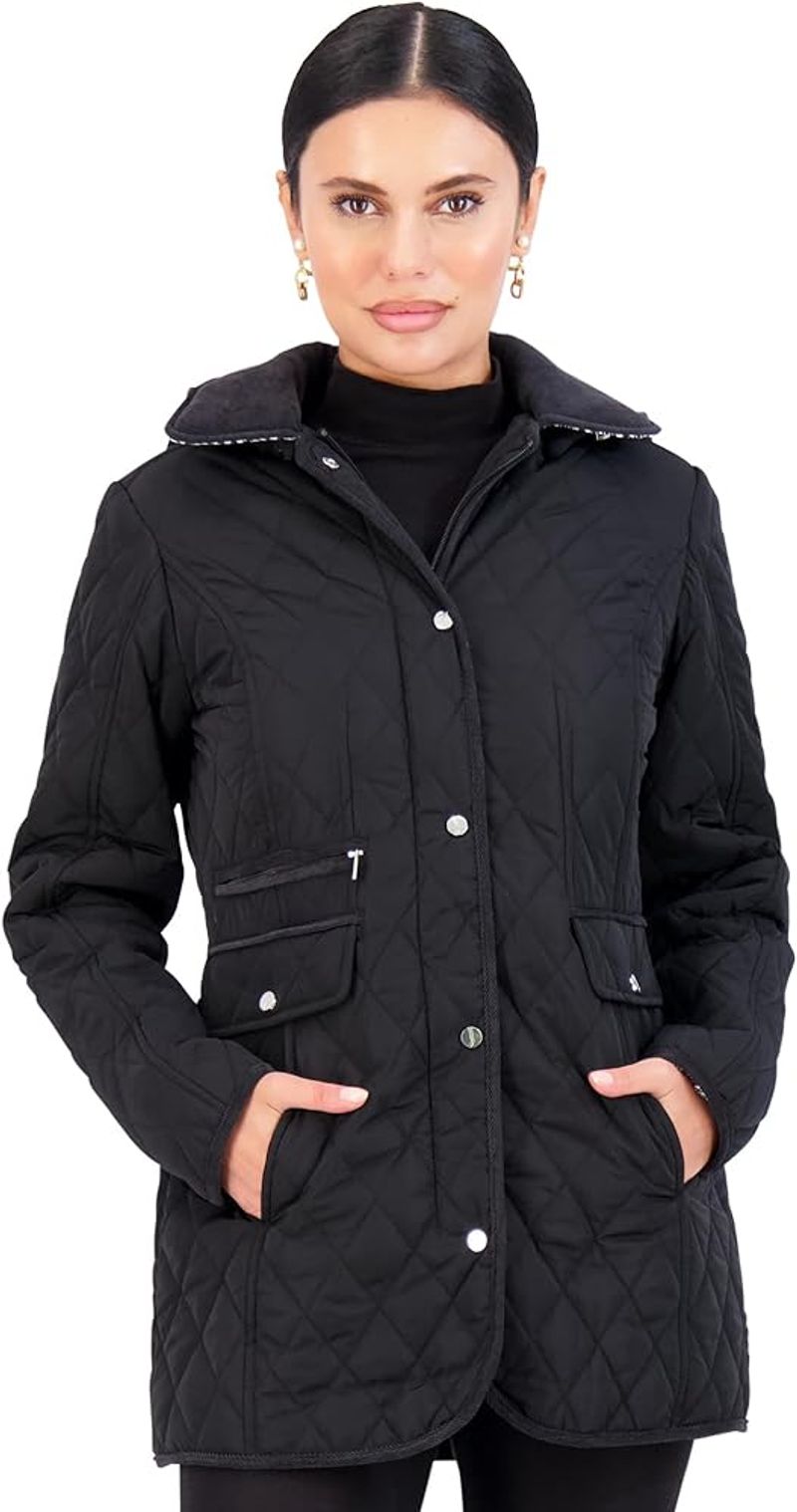 Jones New York Quilted Jacket
