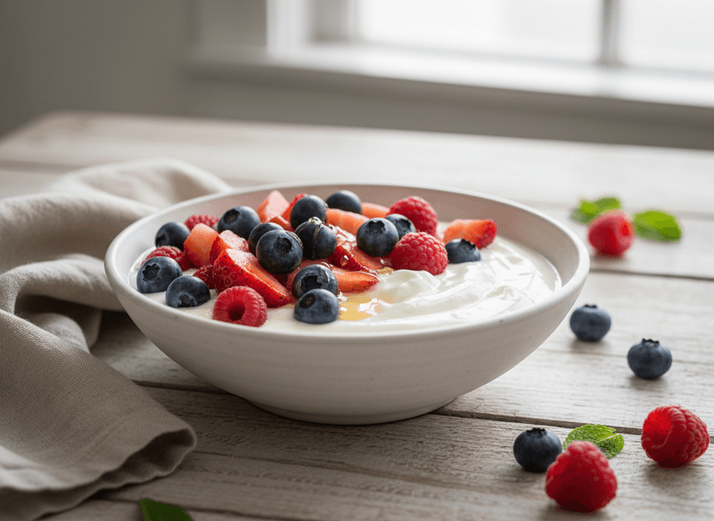 Greek Yogurt with Berries