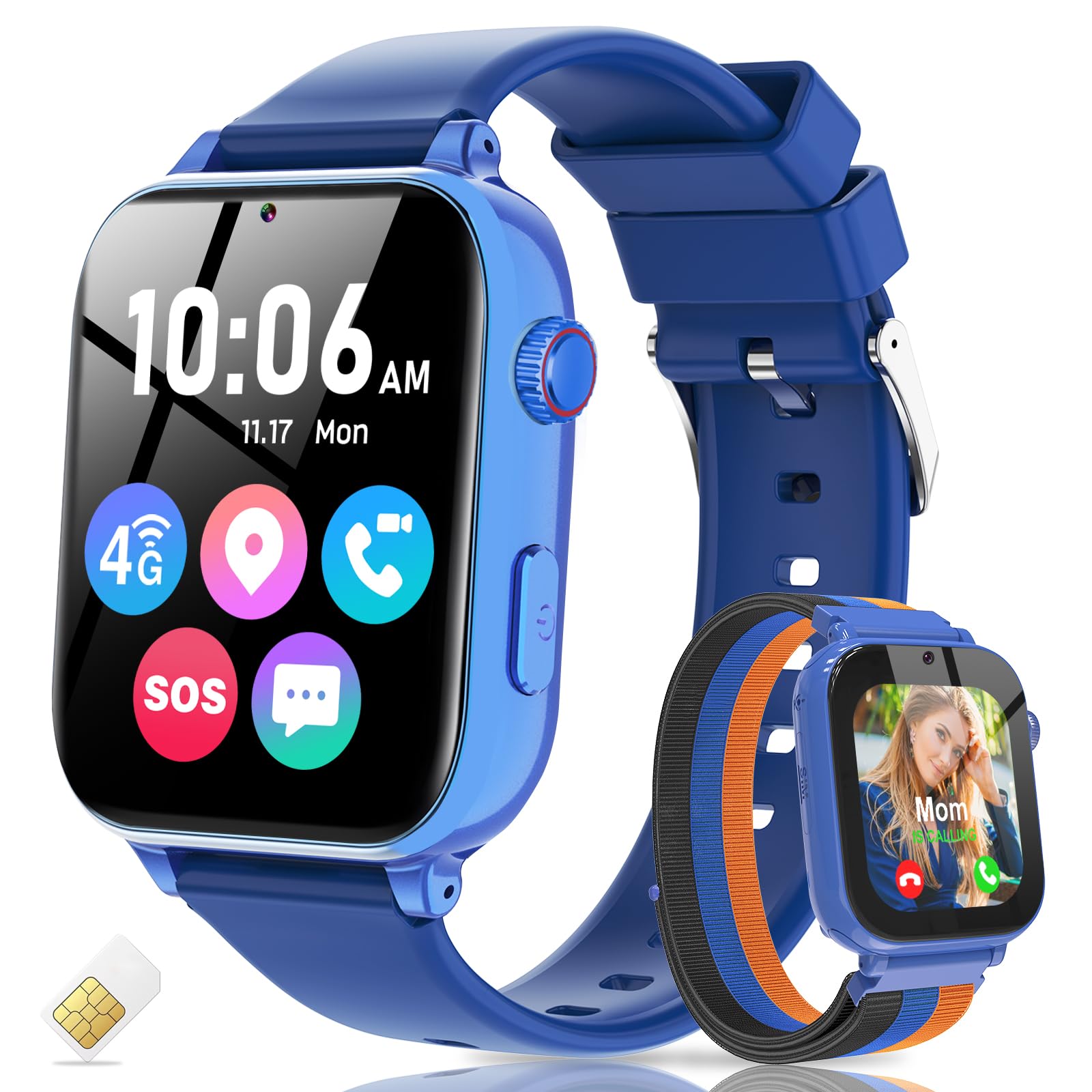 Yiphun 4G Kids Smart Watch