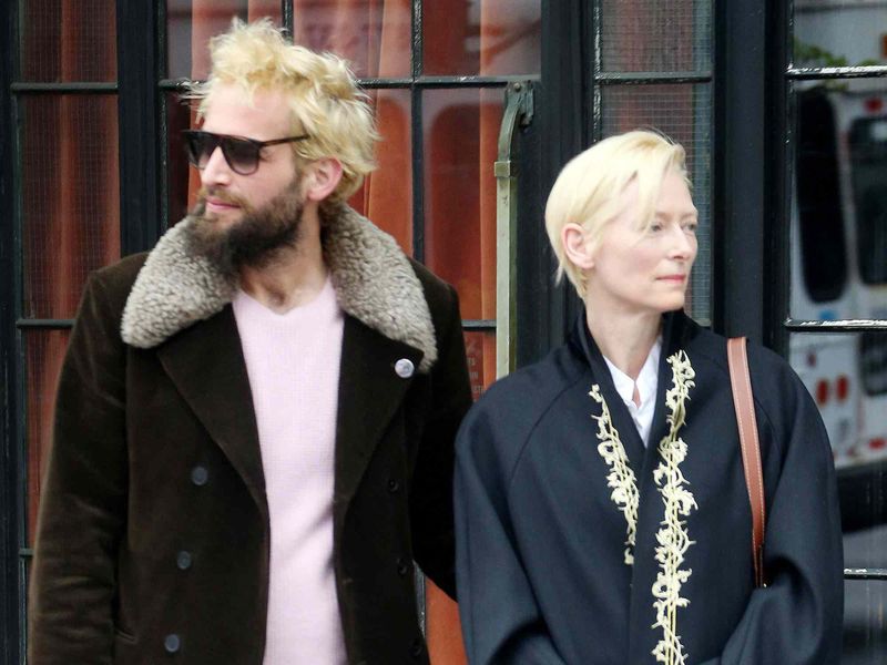 Tilda Swinton and Sandro Kopp