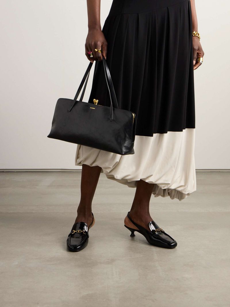 Tod's Morsetto Embellished Patent-Leather Slingback Pumps