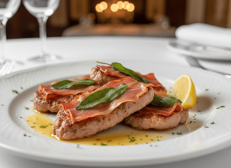 Saltimbocca alla Romana – tender, aromatic, and softly indulgent