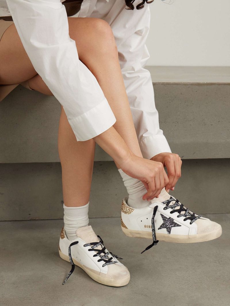 Tossing Out Platform Sneakers — Lacing Up Classic Trainers