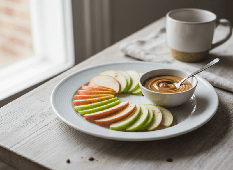 Apple Slices with Nut Butter