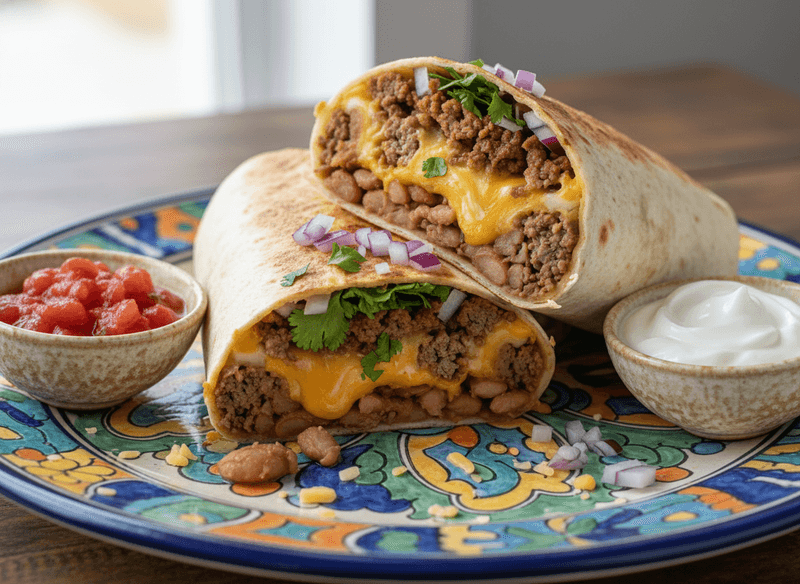 Bean and Cheese Burritos