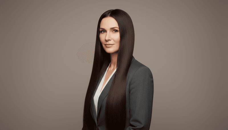 Ultra-Long, Straight Hair With No Layers