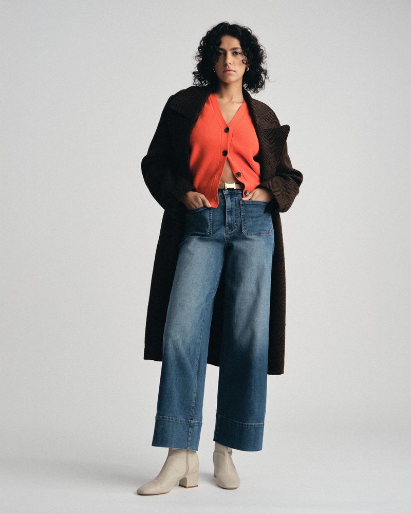 Universal Standard Claudia Wide Leg Jeans