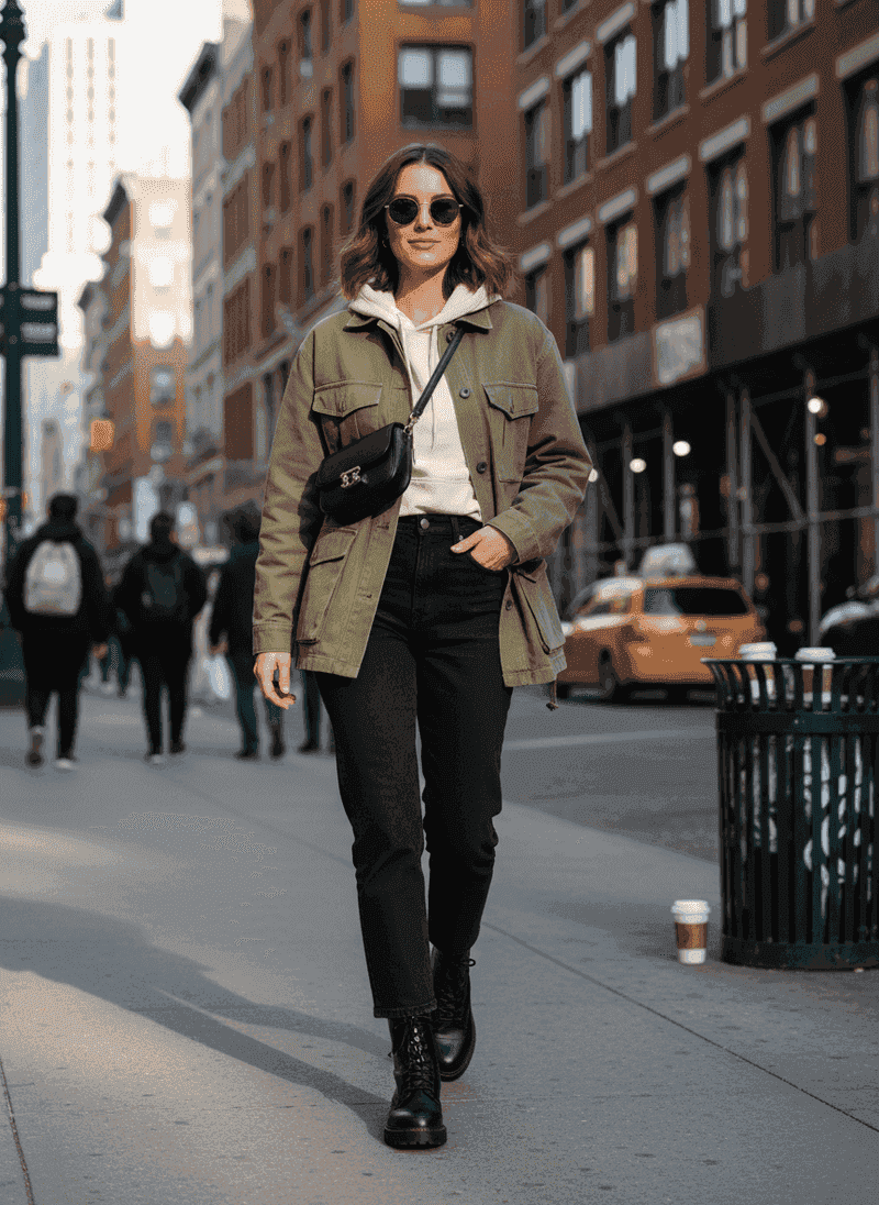 Utility Jacket for Urban Adventures