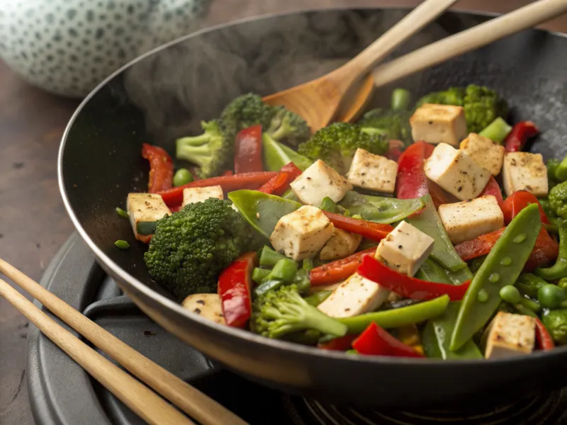 Vegetable Stir-Fry with Tofu
