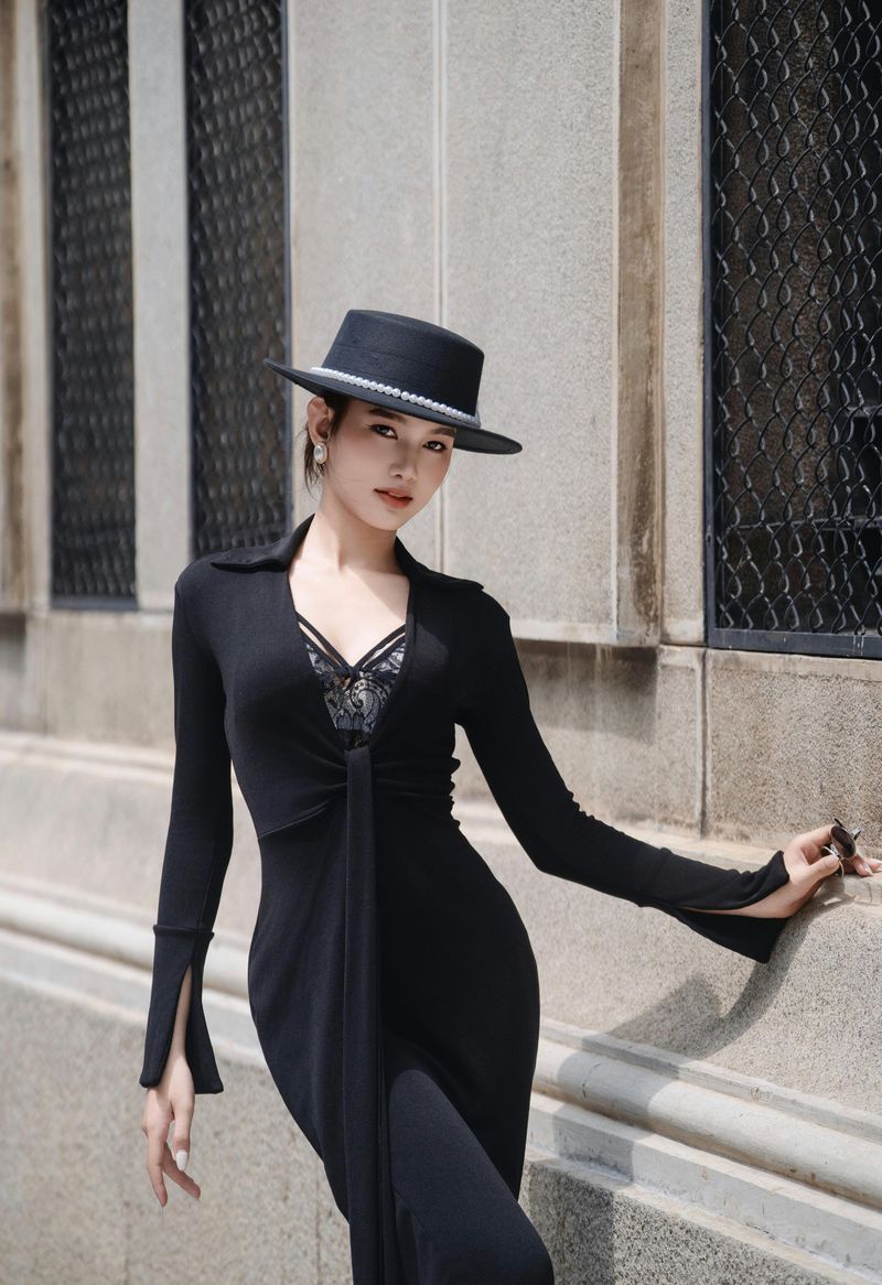 Wearing All-Black Everything