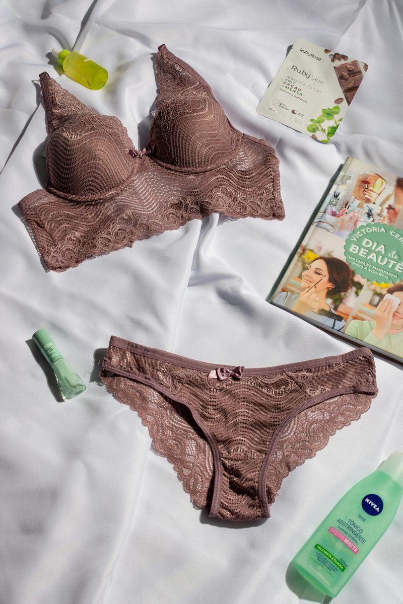 Wearing Lace Underwear