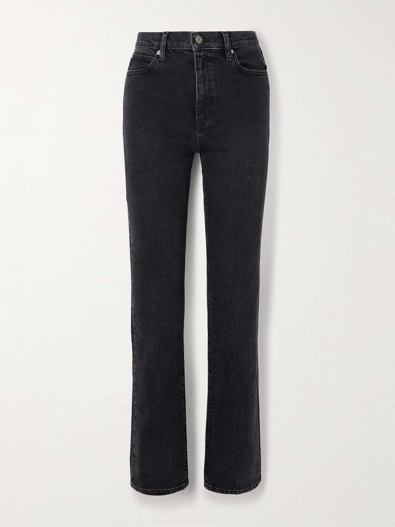 Well-Fitted Dark Denim Jeans