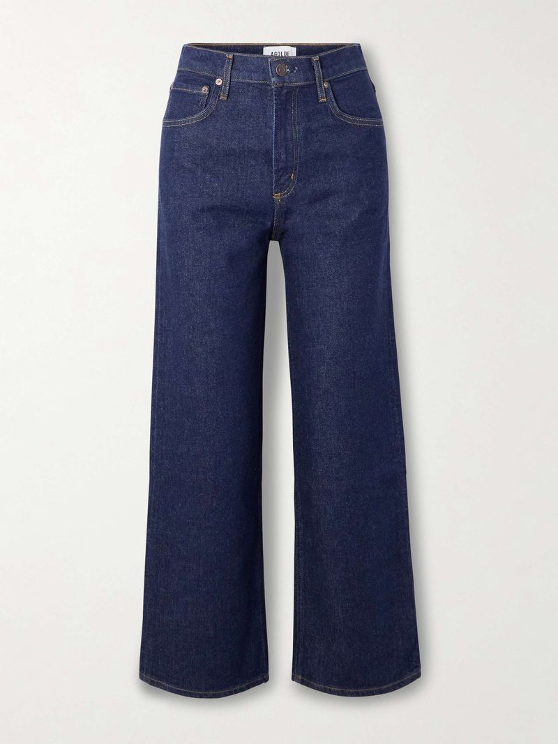 Wide-Leg Jeans (Cropped or Petite)