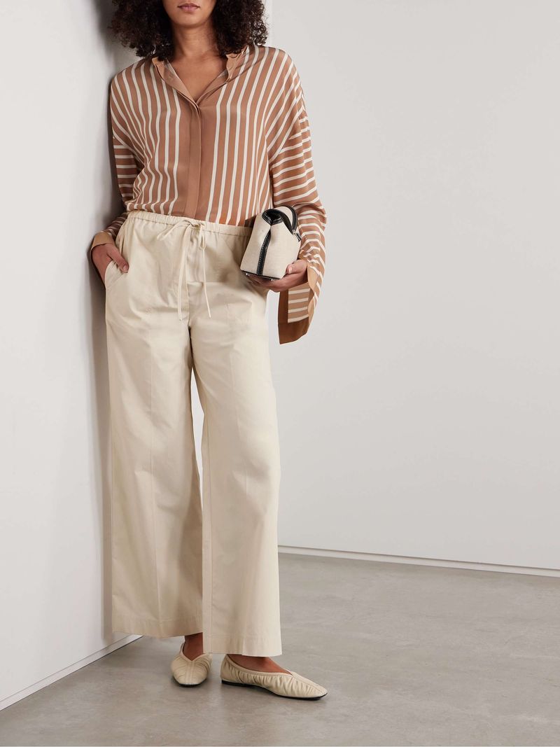 Wide-Leg Trousers Replace Skinny Jeans