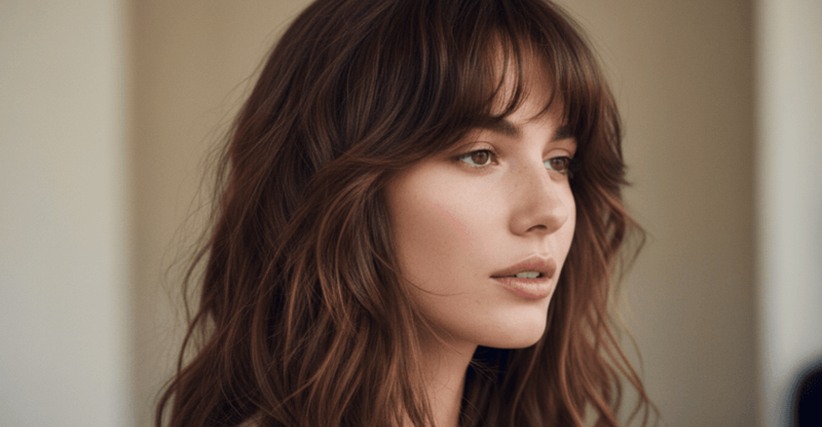 These 10 Fringe Styles Pair Beautifully With Medium and Long Hair