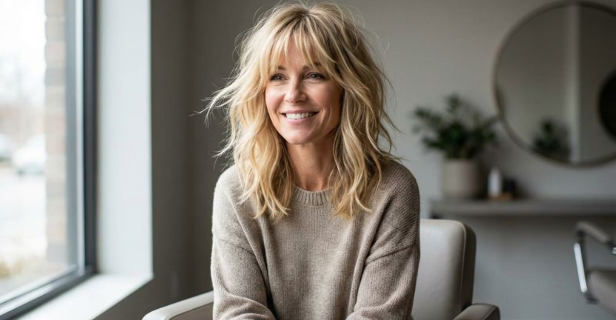 These 10 Medium-Length Hairstyles Have a Way of Softening the Entire Look