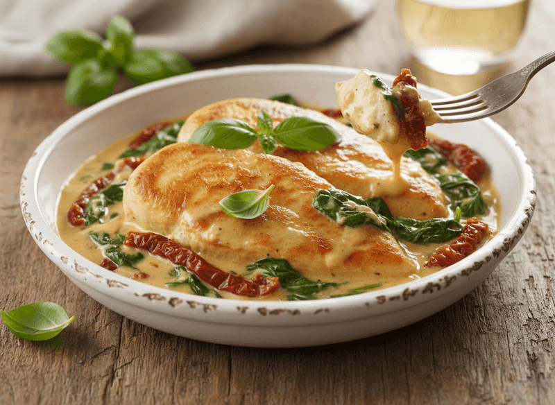 Creamy Tuscan Garlic Chicken