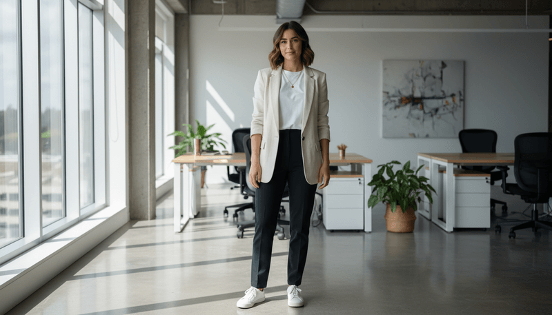 A Classic White T-Shirt