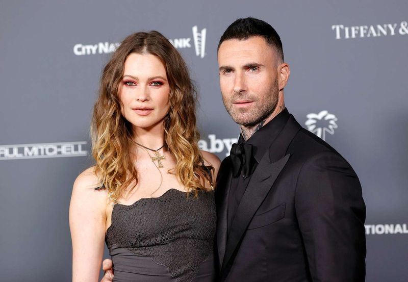 Adam Levine & Behati Prinsloo