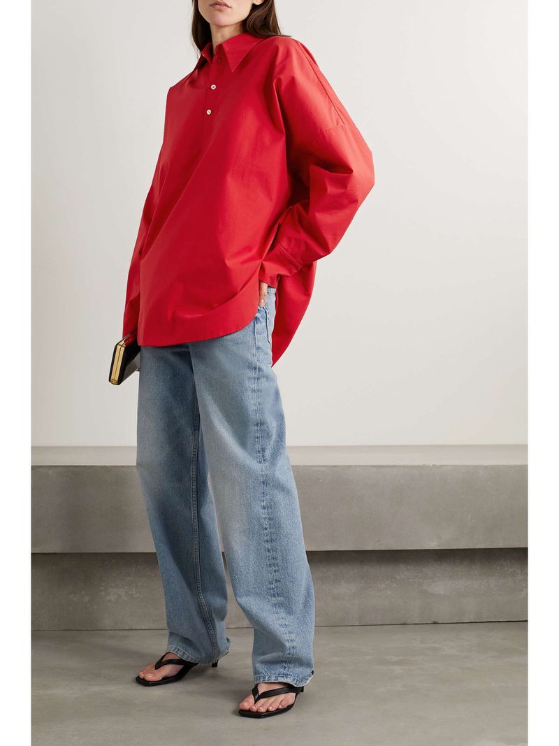 Add Oversized Button-Down Shirts