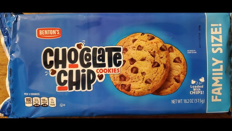 Aldi Benton's Chocolate Chip Cookies