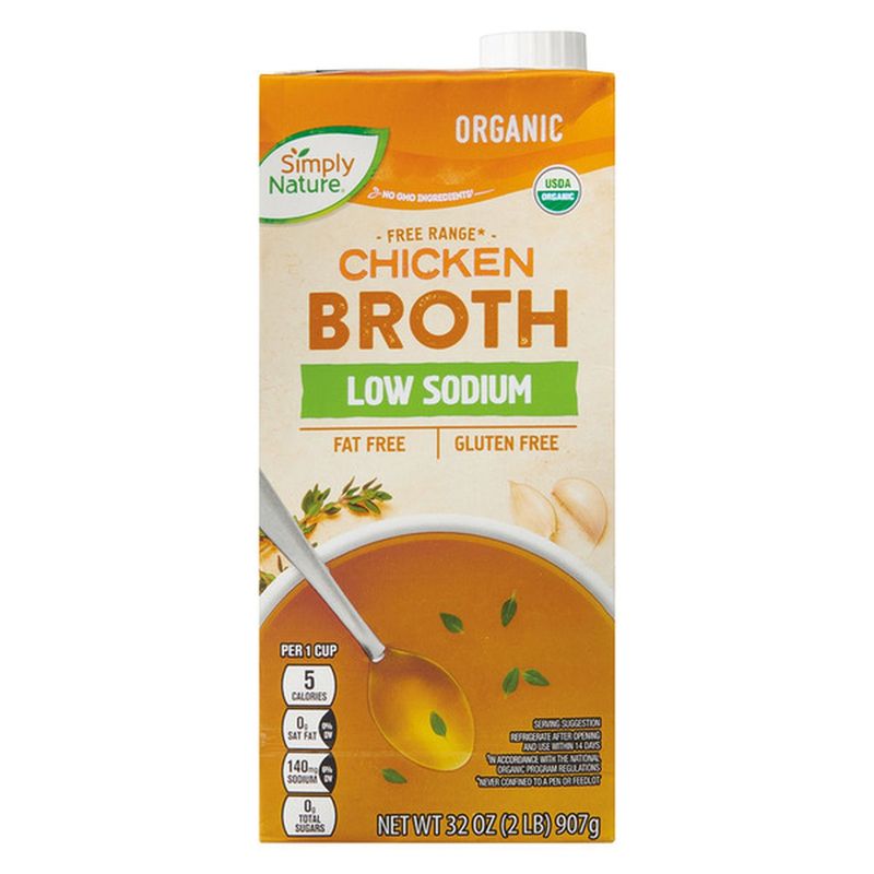 Aldi SimplyNature Organic Chicken Broth
