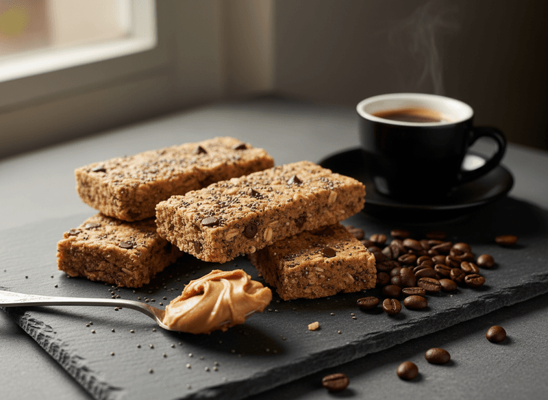 Peanut Butter Espresso Energy Bars