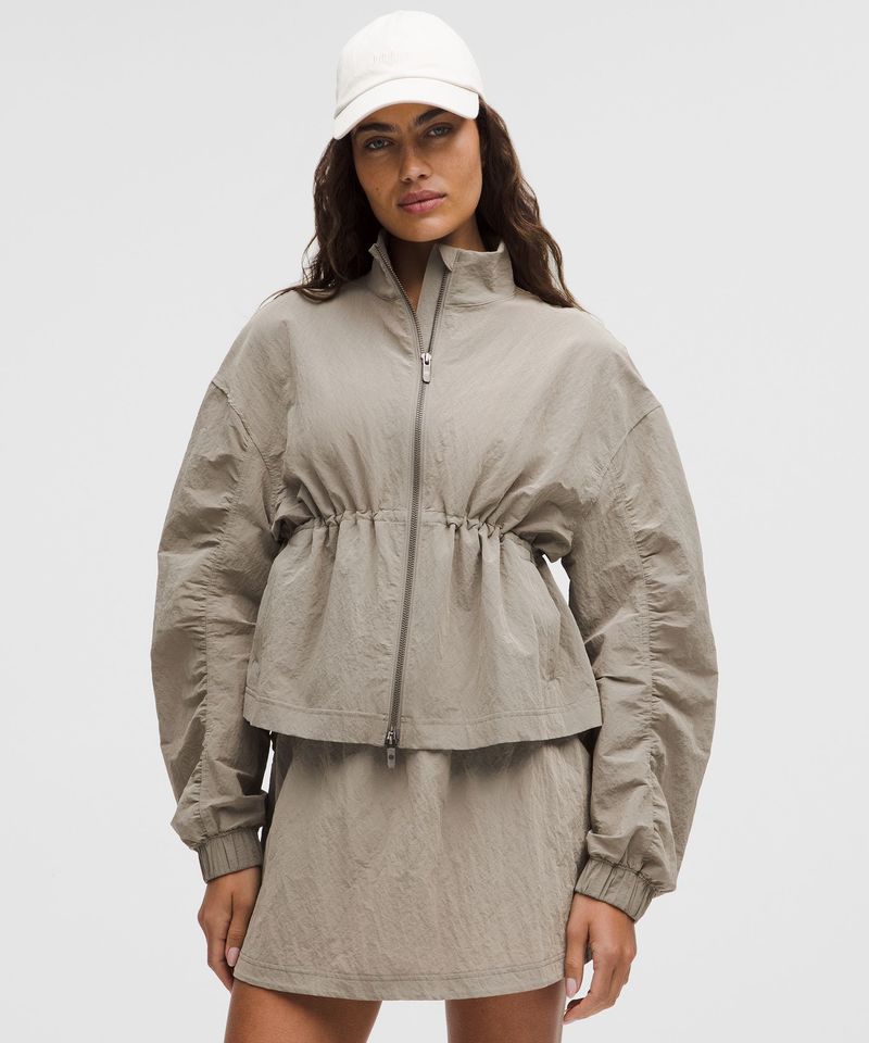 Lululemon Crinkle Nylon Cinchable Jacket