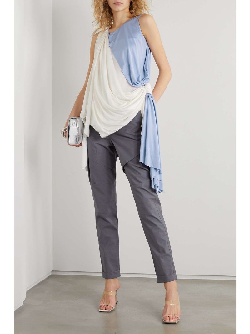 Asymmetric or Draped Blouse
